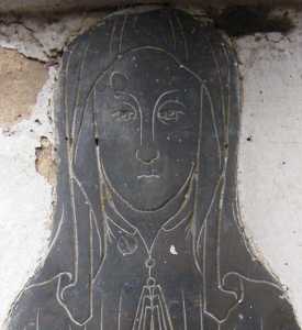 Waltham - All Saints Joanna Waltham and son and daughter 1420